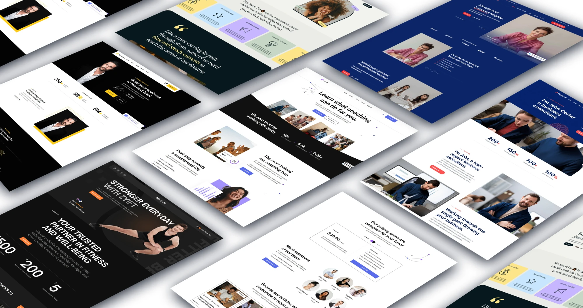 Coaching Website Design